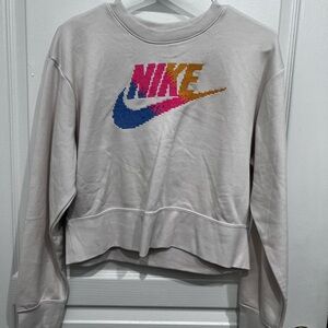 Womens Nike Cropped Sweatshirt